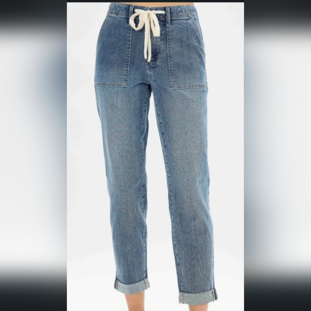 Judy Blue Denim Joggers - last pair